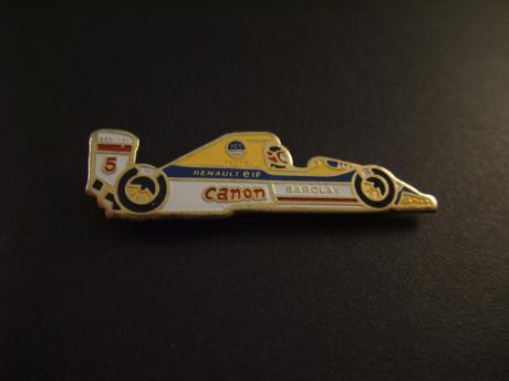 Arrows A8 Formule 1 wagen waarin Thierry Boutsen in 1985 deelnam aan het Wereldkampioenschap Formule 1